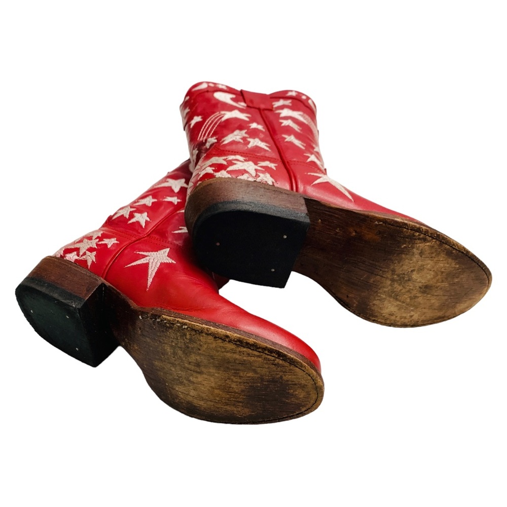 Mini Miron Crosby, 2 Youth, leather western cowboy cowgirl boots - Picture 7 of 7